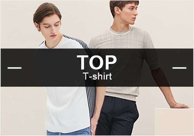 【POP流行趋势网】T恤男装毛衫TOP款式热搜排行榜