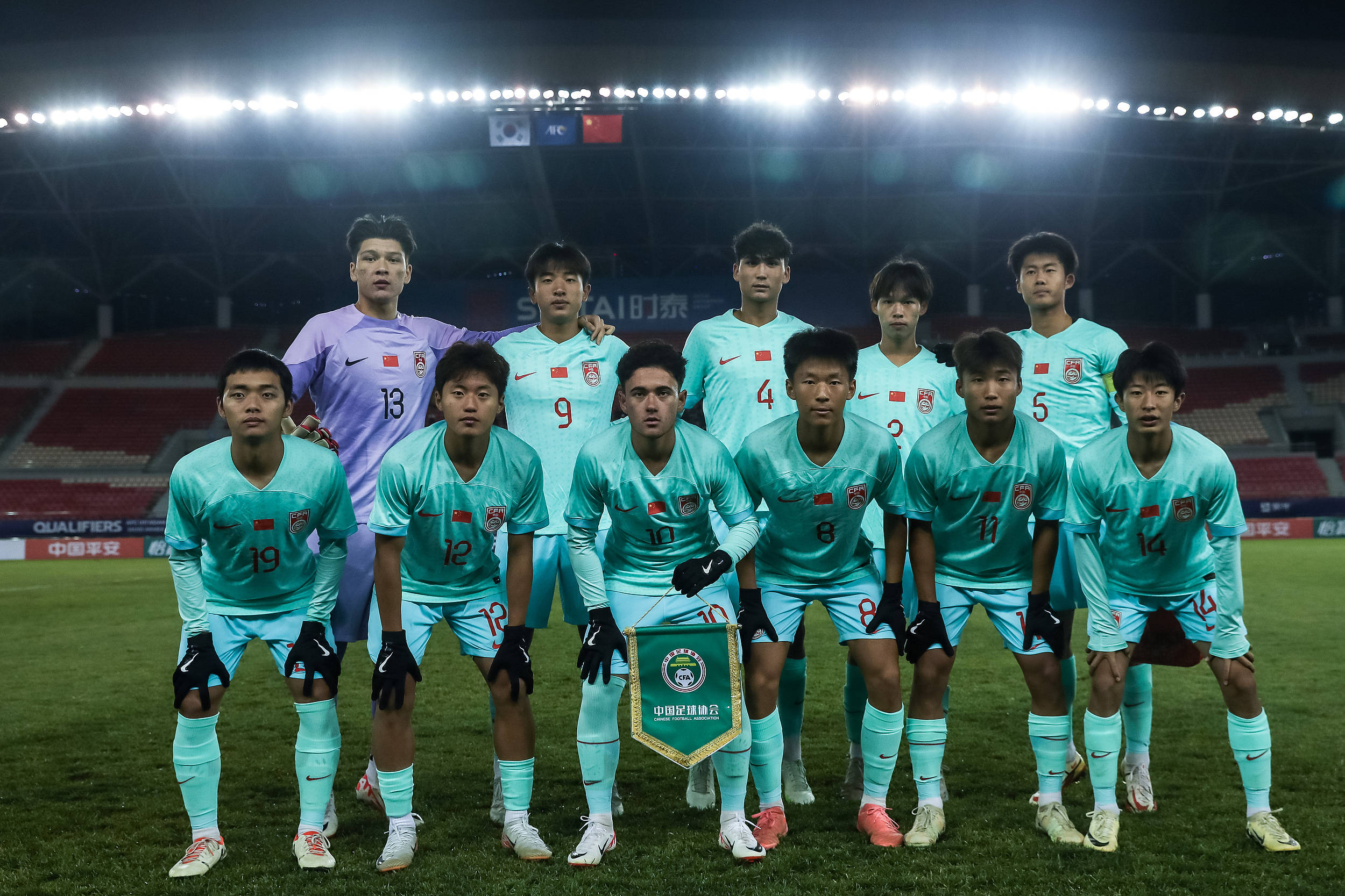 压着韩国队打<strong></p>
<p>LEOxChange</strong>，顺利晋级U17亚洲杯，国少队打出三十年不见的优势场面