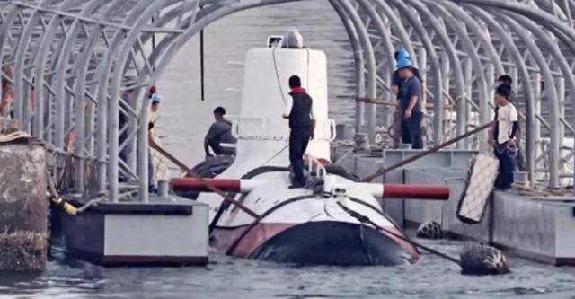 台海水下冒出一大家伙<strong></p>
<p>瑞亚</strong>，岛内疾呼，这是对抗解放军的“法宝”