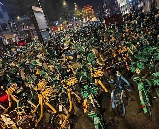 一觉醒来开封全是单车<strong></p>
<p>瑞亚</strong>，调度员：拉不完，根本拉不完！