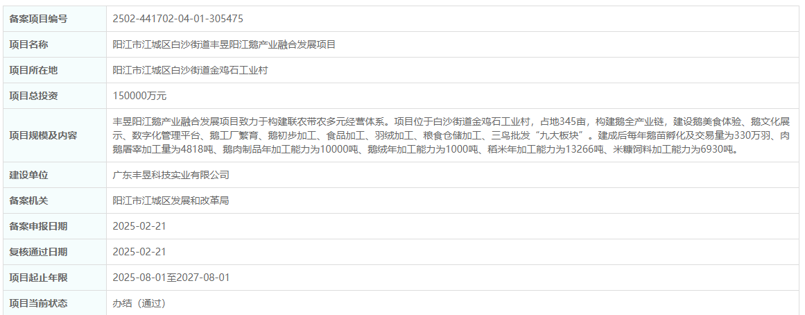 腾飞吧<strong></p>
<p>USDT交易</strong>，阳江鹅！投资15亿元的它带着高价值产业链来了