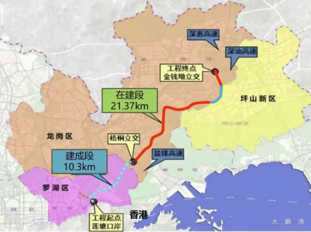 一度被传"烂尾"！盼了15年的深圳东部过境高速<strong></p>
<p>比特现金交易</strong>，终于等来官宣推进