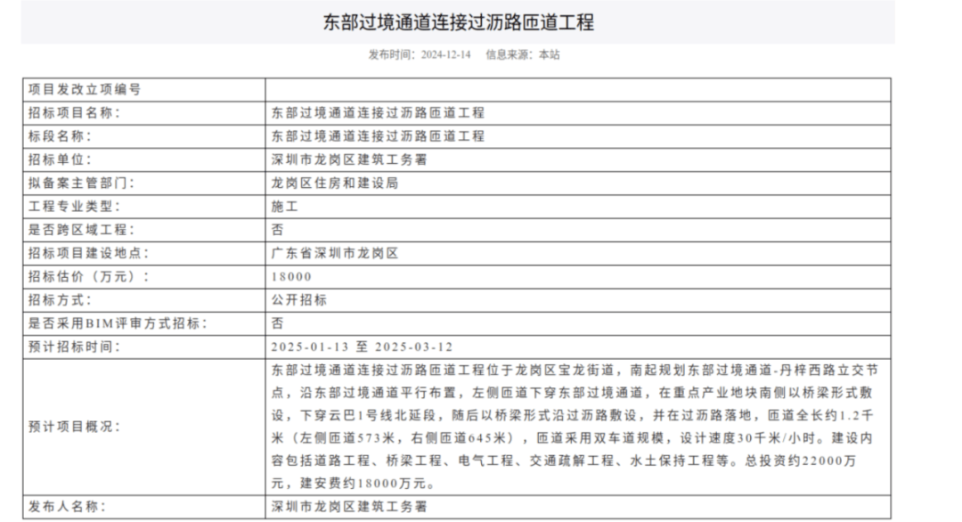 一度被传"烂尾"！盼了15年的深圳东部过境高速<strong></p>
<p>比特现金交易</strong>，终于等来官宣推进