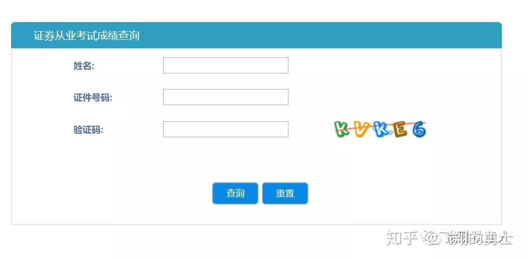 证券业考试成绩查询(2021年证券成绩查询)