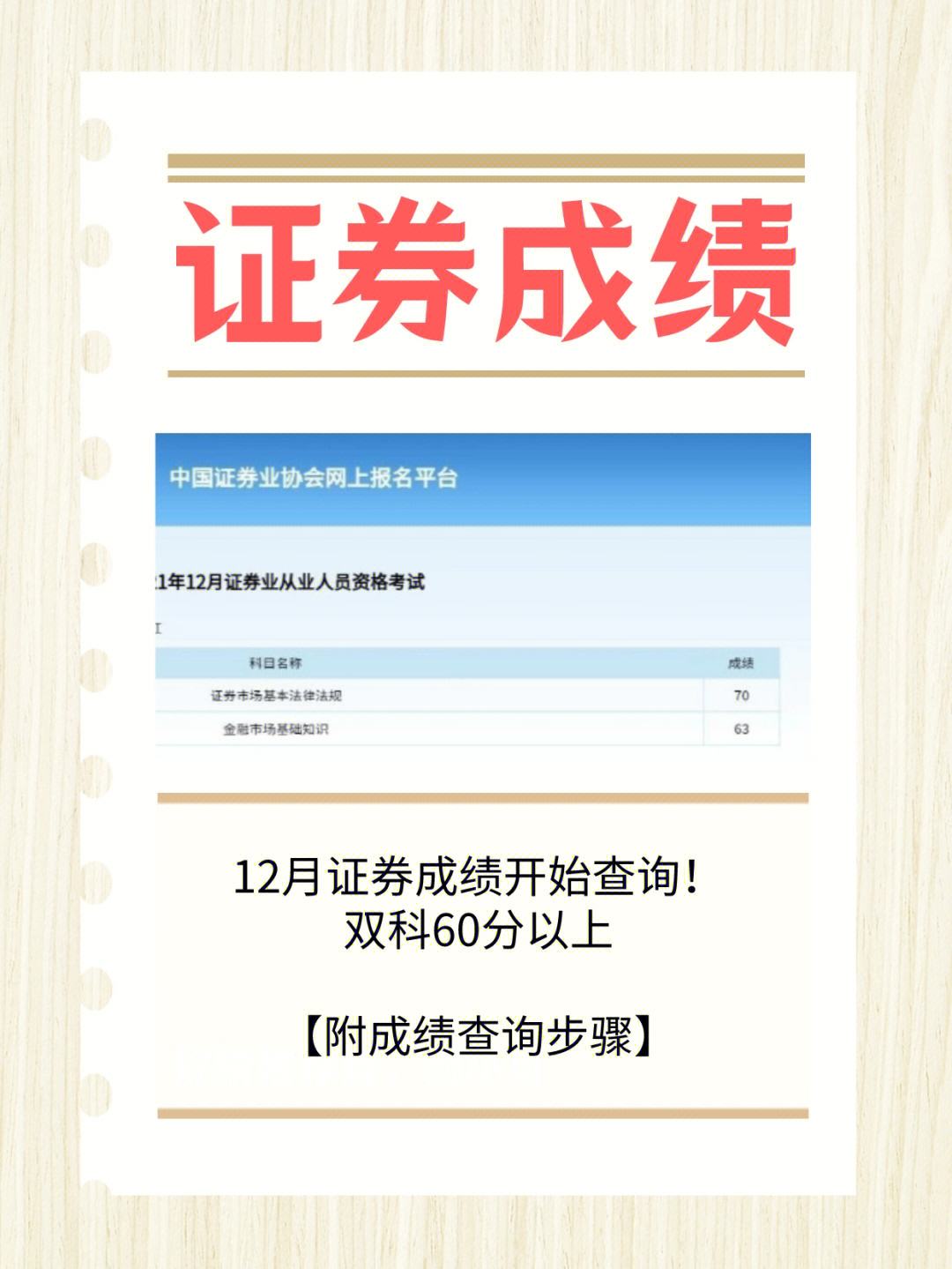 证券从业资格成绩查询入口(证券从业资格成绩查询入口官网)
