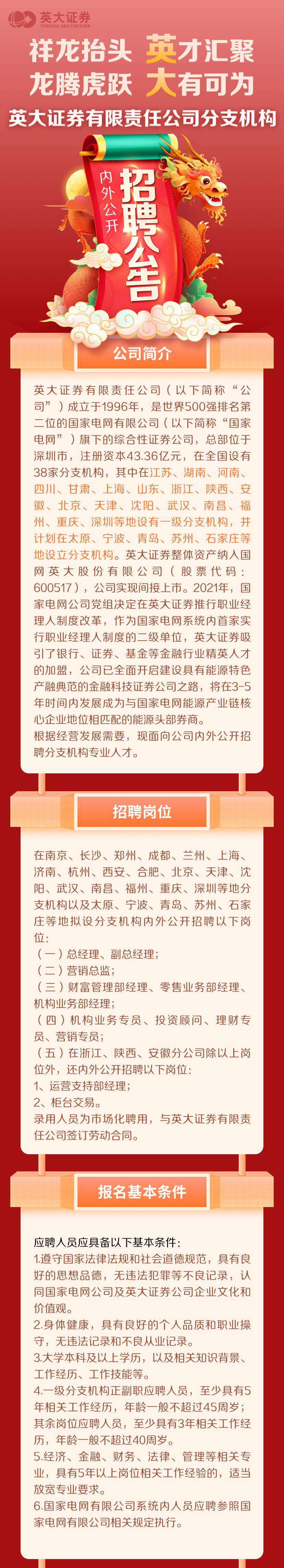 福州证券招聘(福州证券招聘官网)