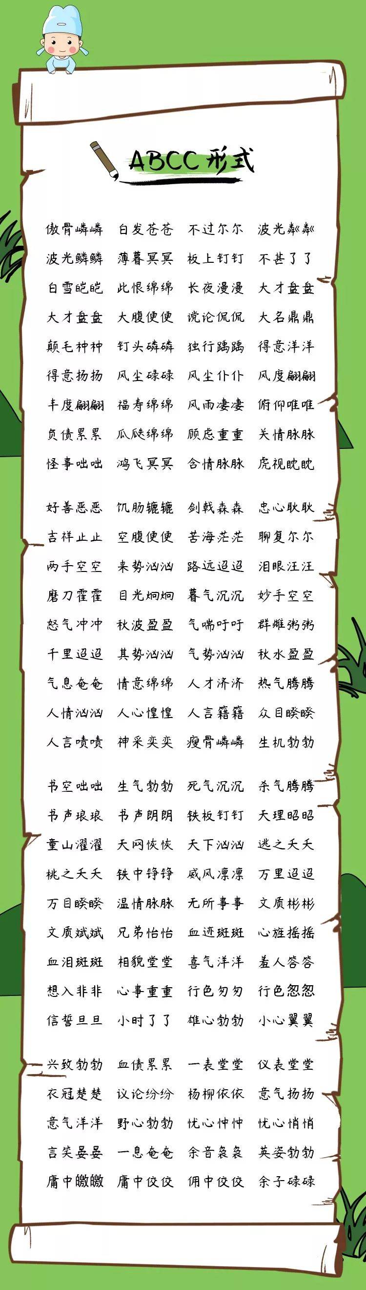 ABCC(abcc词语大全)
