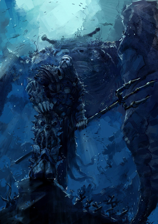 海神(海神禺强的外貌特征)