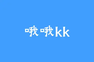 哦哦kk