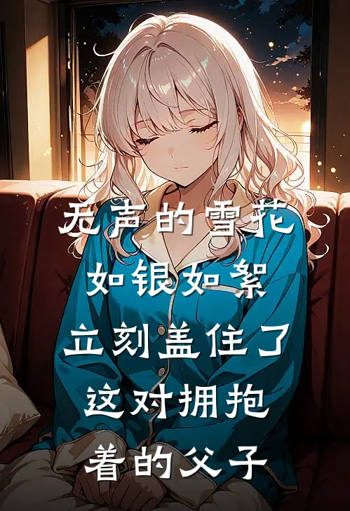 无声的雪花,如银如絮,立刻盖住了这对拥抱着的父子