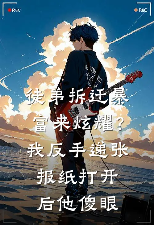 徒弟拆迁暴富来炫耀？我反手递张报纸，打开后他傻眼