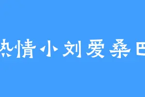 热情小刘爱桑巴