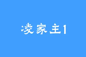 凌家主1
