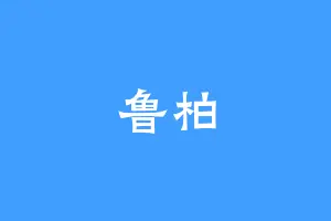 鲁柏