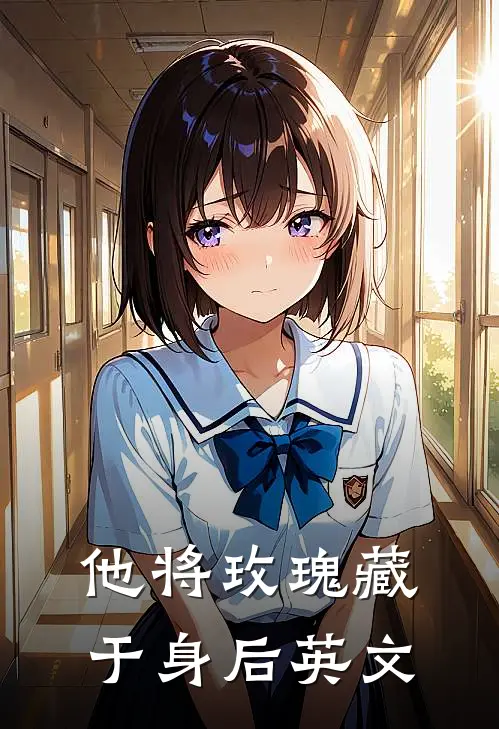 他将玫瑰藏于身后英文