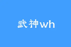 武神wh